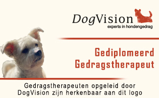 Dog On Track: een gecertificeerd gedragstherapeut.